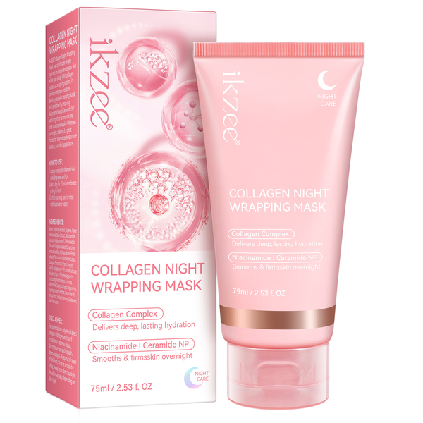 Collagen Overnight Wrapping Peel Off Mask -Hydration Care -Glowing Skin
