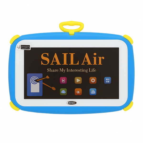 Sail Air S360 7 Kids Tablet PC - Unbreakable Screen, Dual Sim + Wi-Fi