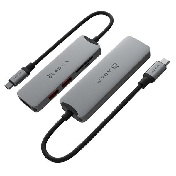 Adam Elements CASA Hub A05 USB-C 3.1 Gen 2 5-in-1 Hub - Grey