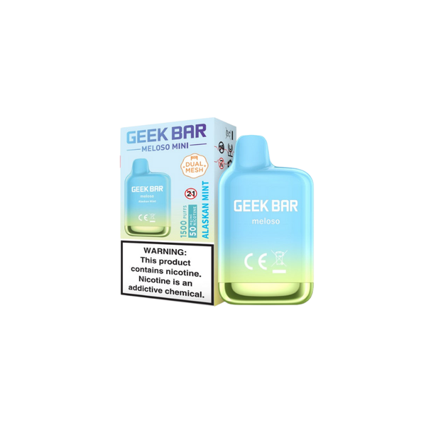 Geek Bar Meloso Mini 1500 50mg Alaskan Mint