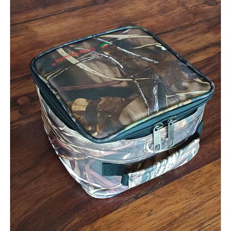 Fishing Reel Storage/Carry Bag with Fishing Wipes