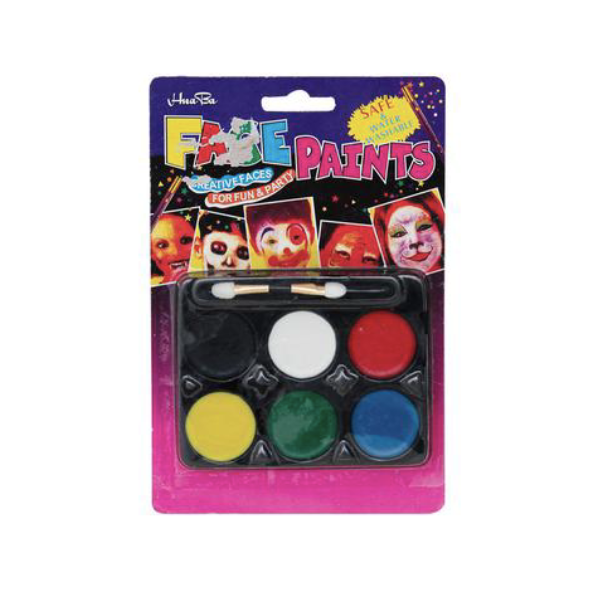 Hua-Ra - Face Paint Set - Pack of 3