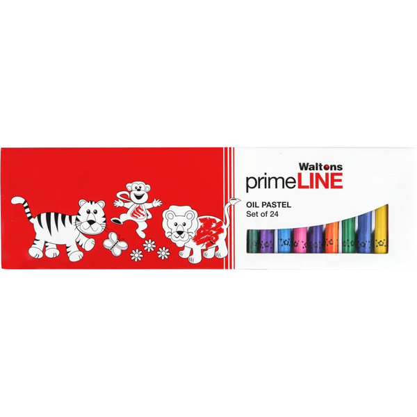 Primeline- Oil Pastel- Set of 24 ×2