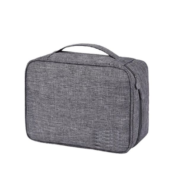 Travel Organizer Cosmetic Make Up Bag - Sl29728 - Grey