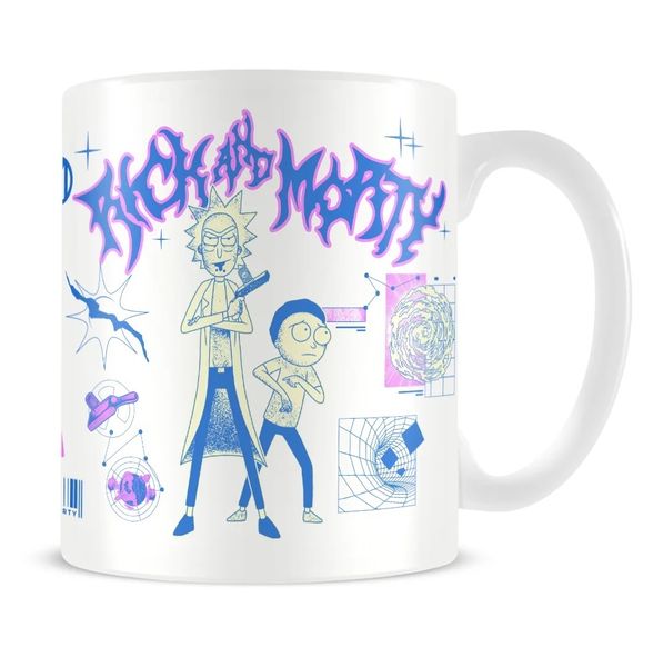 Rick and Morty (Rave Rickvival) Coffee Mug - 315ml
