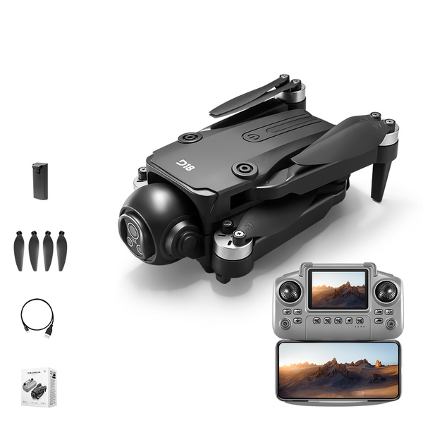 ZELTRYN Brushless HD Optical Flow Screen Dual-Camera Drone