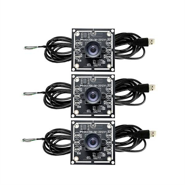 3PCS 100 Degree Camera Module USB Manual Focus,With 3 Meter Cable