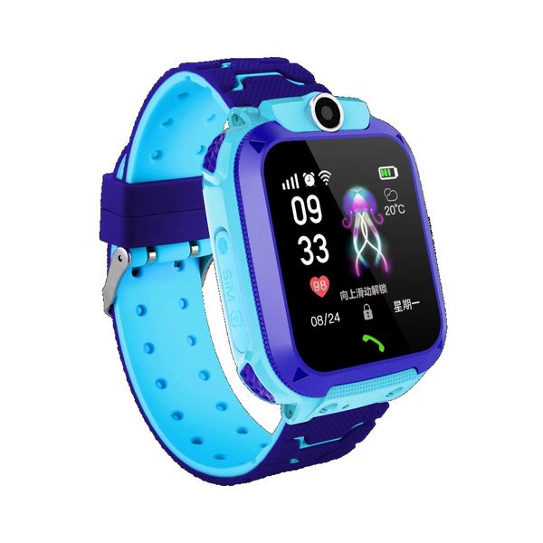 Kids Charging Answer Call Touchscreen Smartwatch - Blue