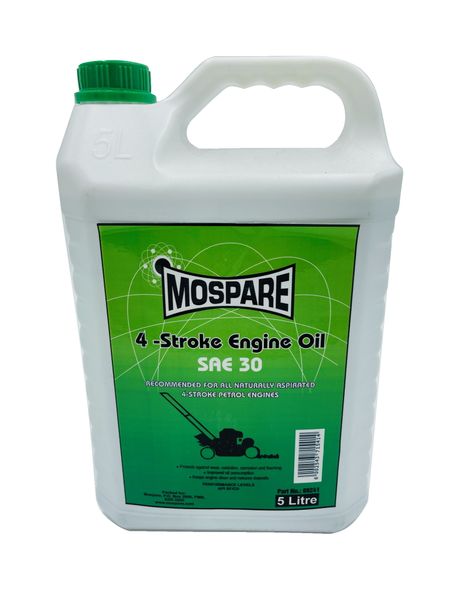 Mospare - SAE30 4-Stroke Oil - 5 Litre