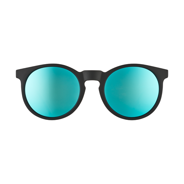 goodr Midnight Ramble at Circle Bar Polarised Sunglasses Black