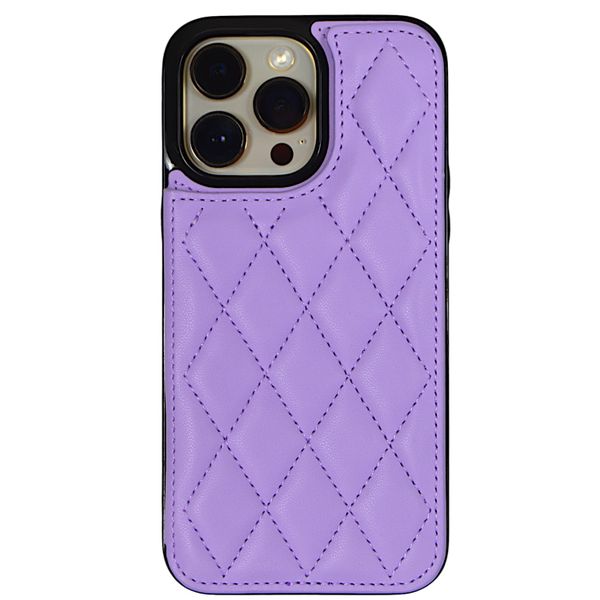 PU Leather Phone Case with Card Holder - Iphone 14 Pro Max - Rose Gold