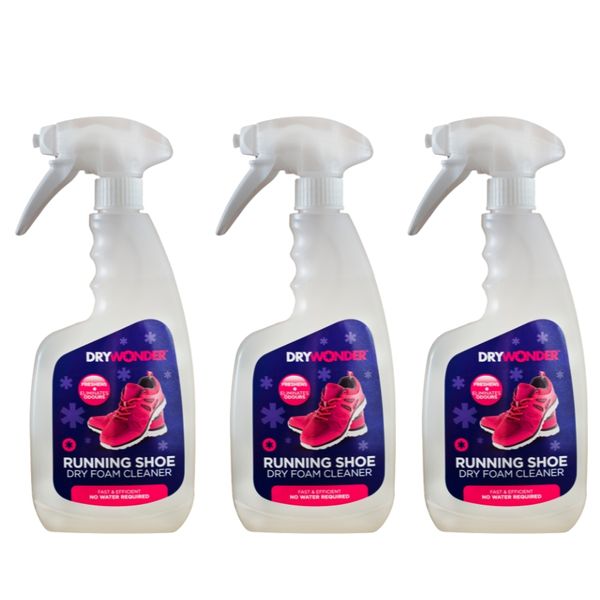 Dry Wonder - Running Shoe Dry Foam Cleaner - 500ml - Pack of 3