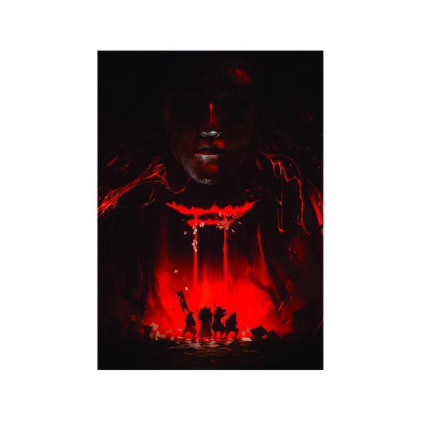 1x Red Blood Fountain - A1 poster
