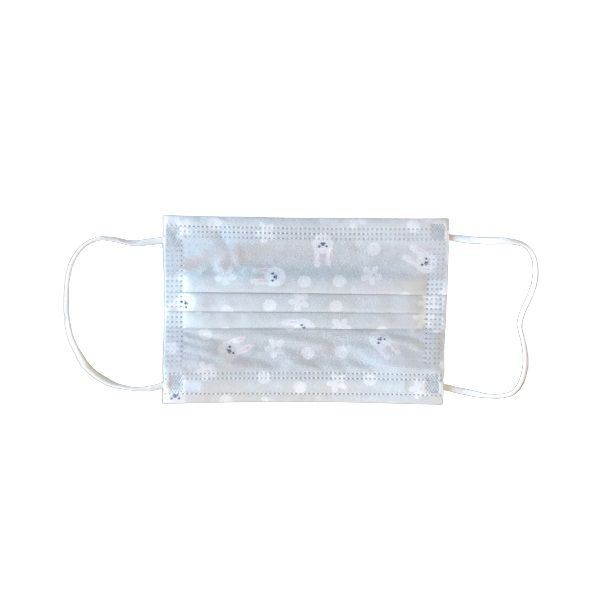 Face Mask - Kids Disposable Masks - Silver (Pack of 10)