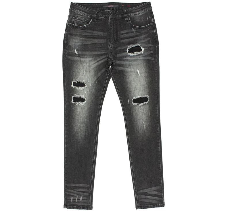 Cutty Bryant Distressed Skinny Fit Men's Black Jeans | Shop Today. Get ...