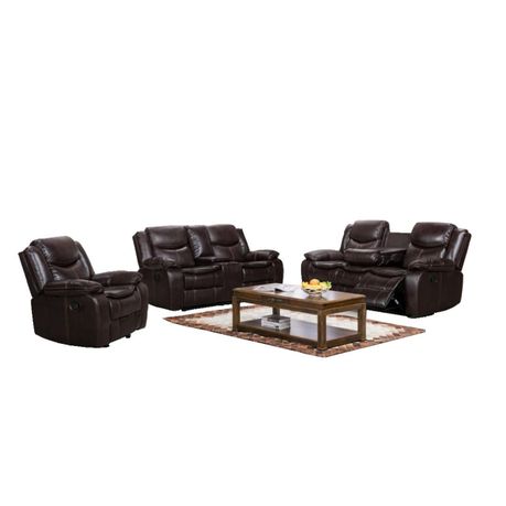 6 seater discount lounge with recliner