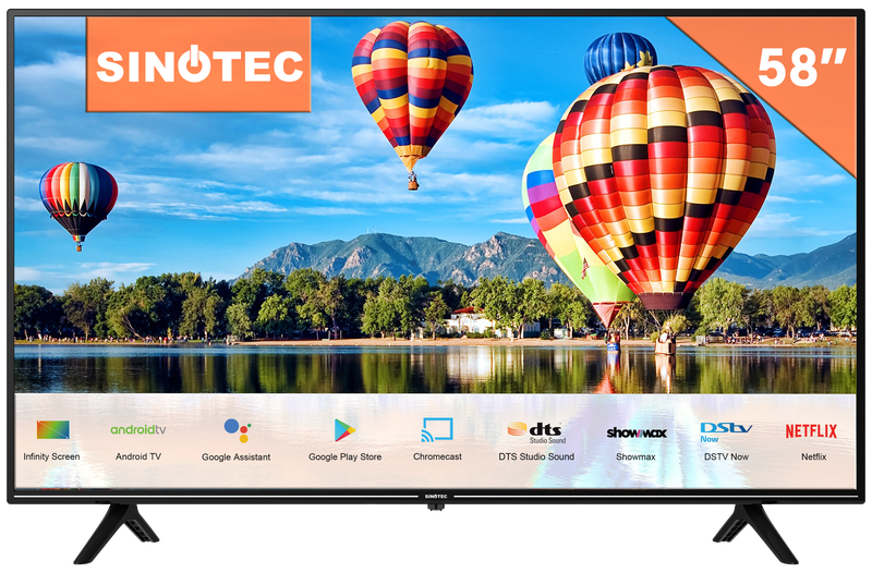 Sinotec 58'' STL-58U20AT Android Smart 4K TV