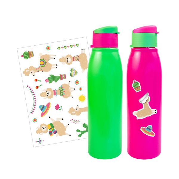 Lumoss - Arctic H2O Bottles with Sticker Pack 750ml