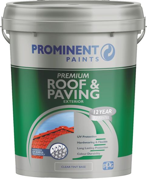 Premium Roof and Paving Paint-20L- Clear Tint Base
