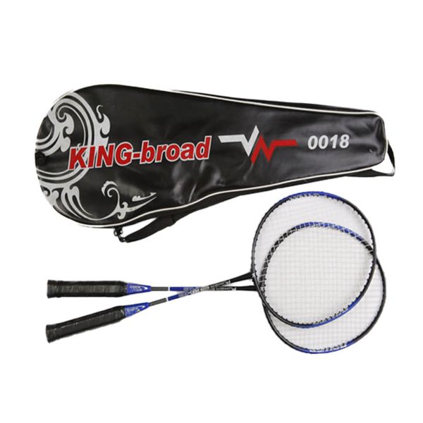Mitzuma Pro 0018 Badminton Racket Set - Blue
