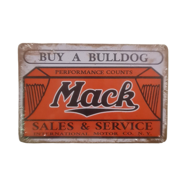 Tin Sign - Mack Sales &amp; Service
