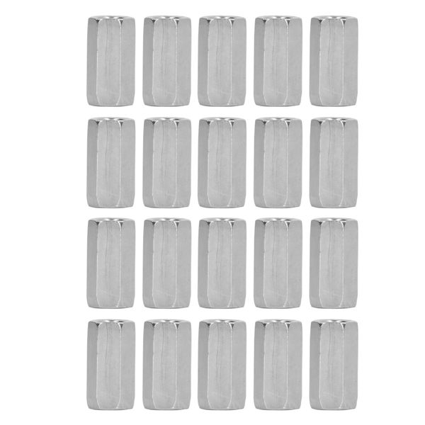165 Pieces Nylon Lock Nut Kit (304SS, M3-M12)
