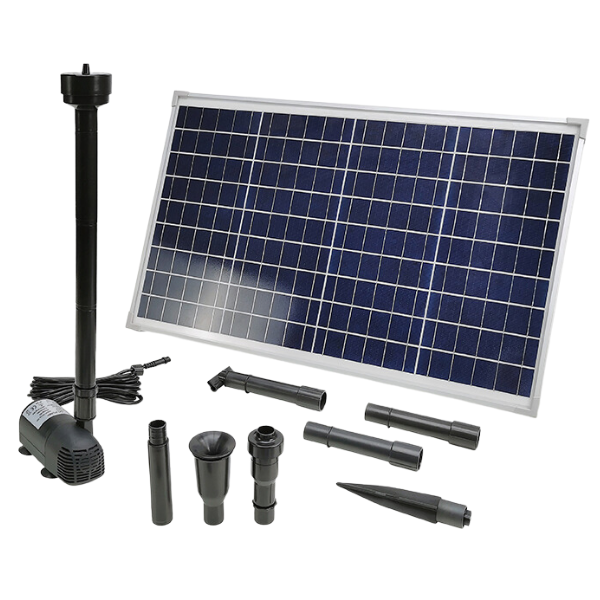 Waterhouse - Solar Submersible Pond Pump 1800l/H