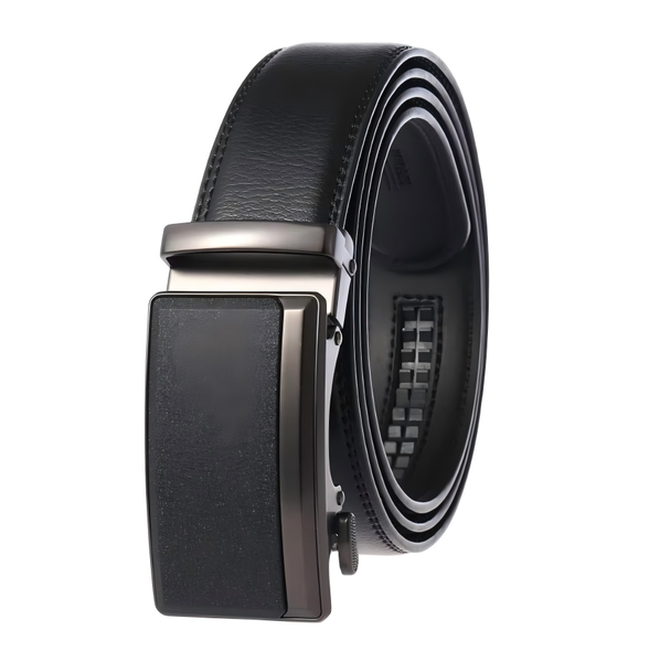 IPSTYLE Men's Leather Belts Fashion Automatic Buckle Cowskin Male Belts