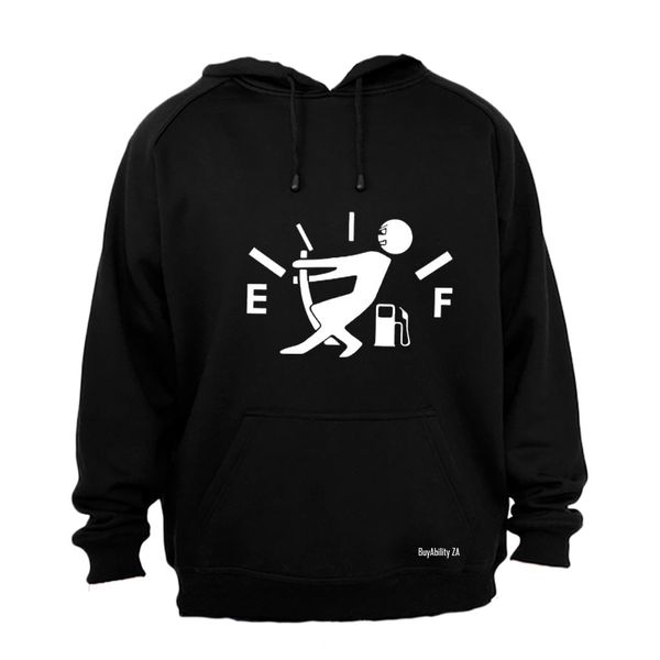 Fuel Reality! - Mens - Hoodie - Grey