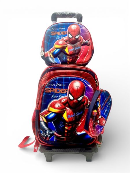 3D Trolley Bag - 3 in 1 Kids Backpacks