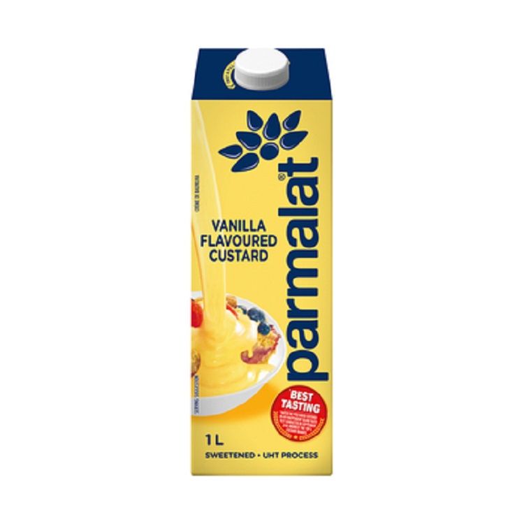 Parmalat Vanilla Flavoured Custard 3 X 1l Shop Today Get It