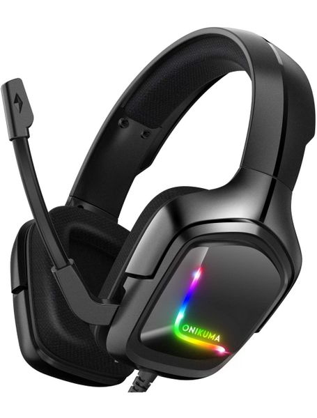 Perfect For Gamers &amp; Music Lover Onikuma K20 Lightweight Wired Headset