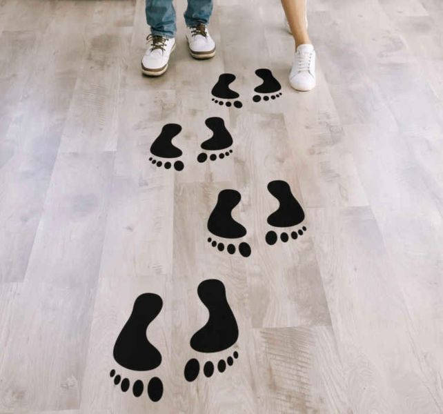 Imaging Architects Footprint Wall tattoo / Decal