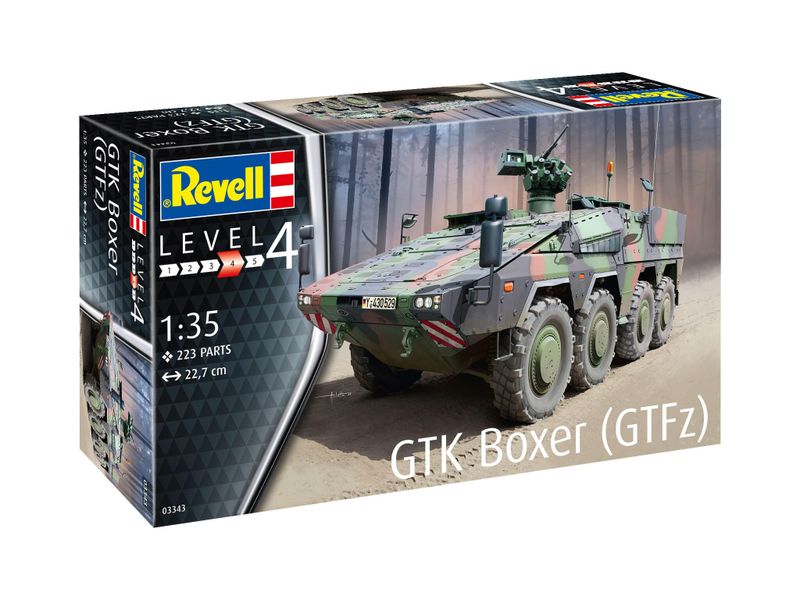 Revell 1/35 GTK Boxer GTFz Plastic Model Kit