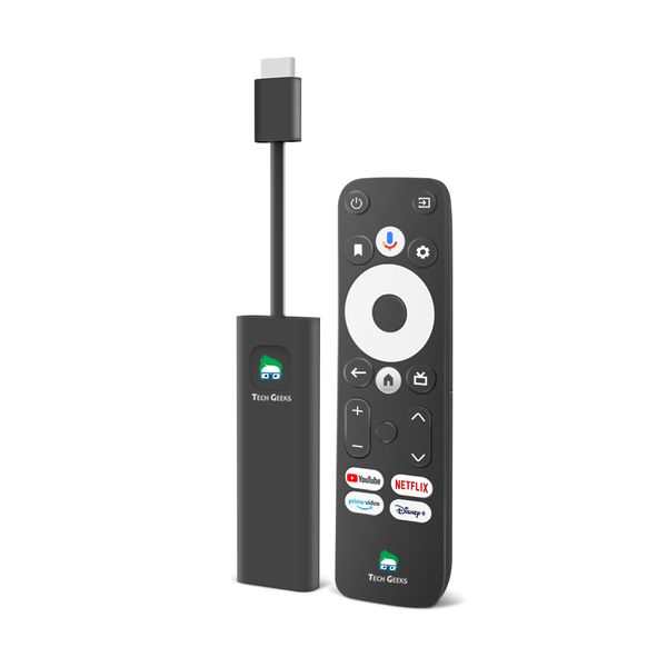 Tech Geeks TG Vibe 4K Android TV Stick - DSTV, Netflix, Google Certified