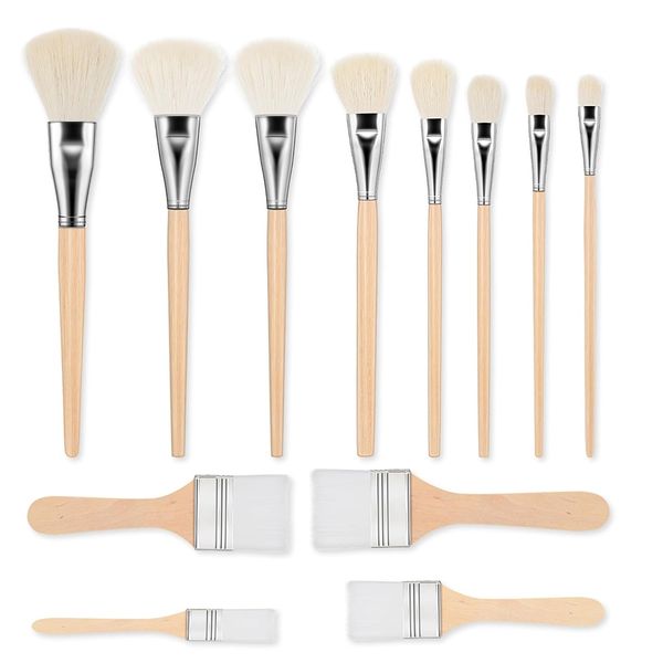 Acrylic Painting Mop Brushes Various Sizes Paint Brush Set