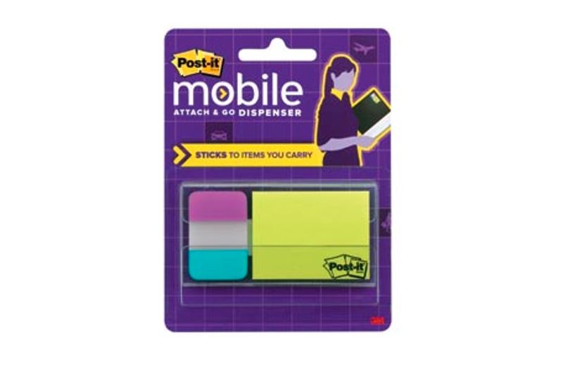 POST-IT MOBILE ATTACH AND GO PM-COMBO1 Note &amp; Tab Dispenser