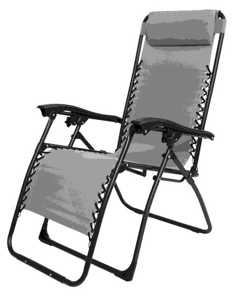 Outfit Garden Chair Relax W/Pillow - Flint Grey