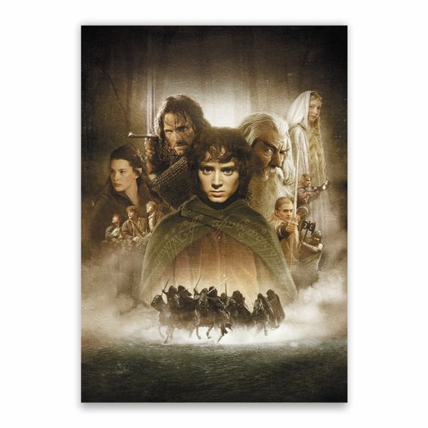 The Fellowship VS Nazgul Poster - A1
