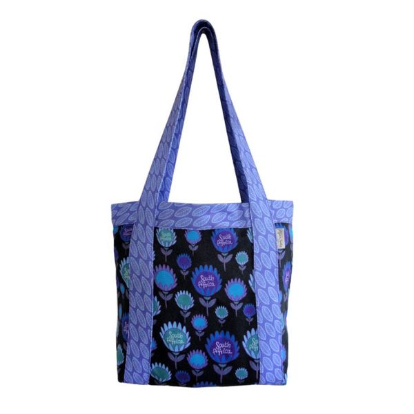 Protea African Flower Tote Shopper Bag