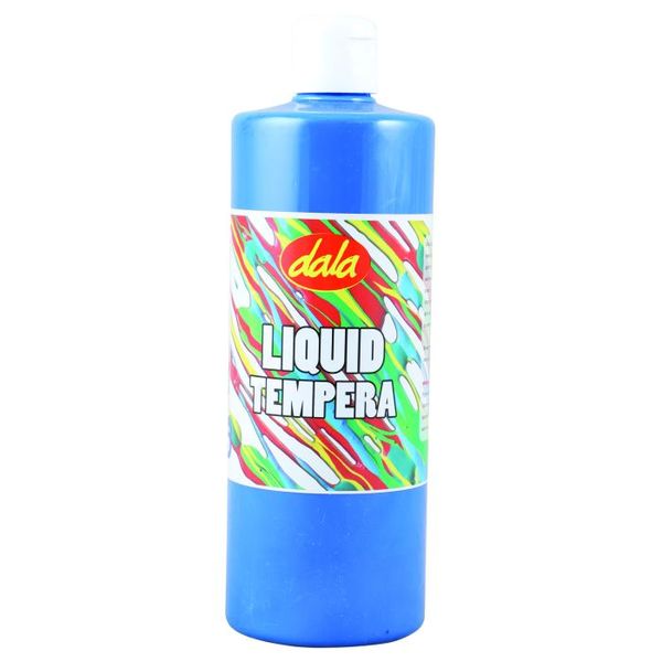 Tempera Liquid Paint Cyan 500ml LT-500ML-4