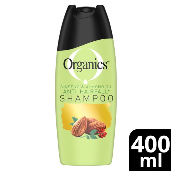 Organics Ginseng and Almond Oil Anti Hair Loss Shampoo 400ml