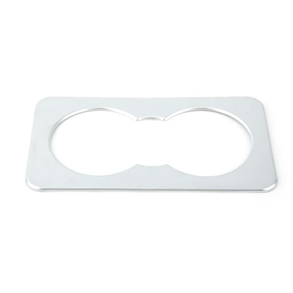 ABS Chromed Rear Cup Holder Cover Trim for Land Rover Evoque 2020