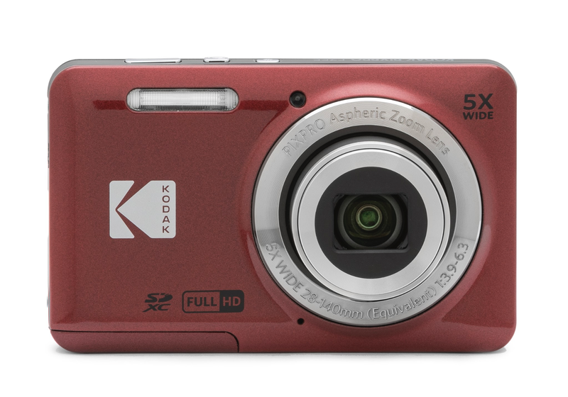 Kodak Pixpro Fz55 Red Digital Camera