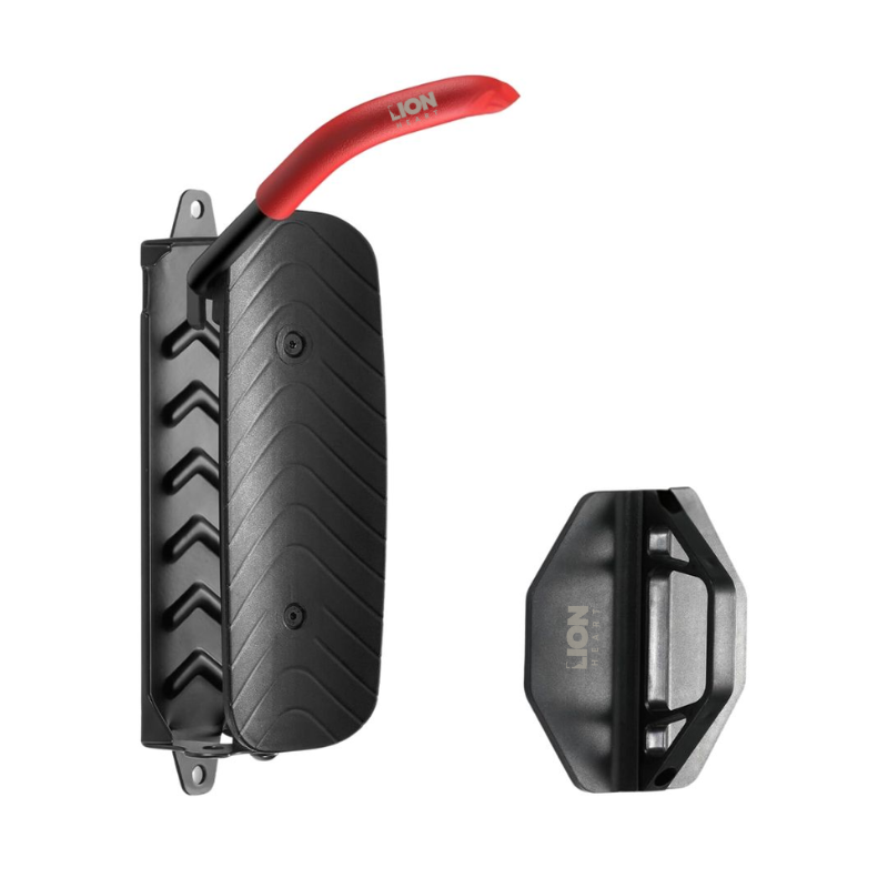 LH Wall Mount Bike Rack Space Saving Bicycle Storage Hook - Black