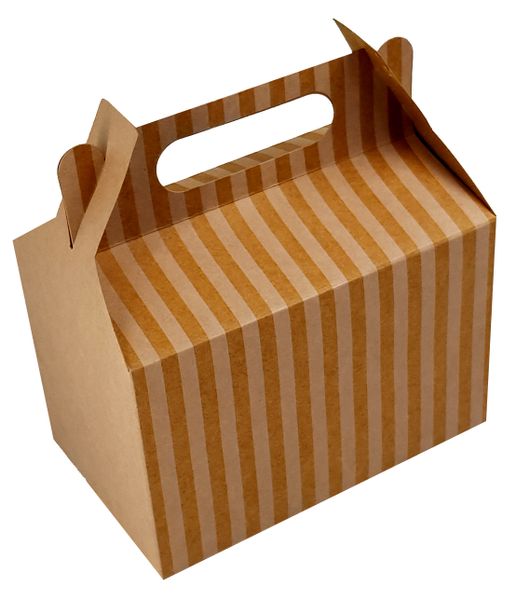 B.Moore - Kraft Party Boxes - Natural - 12 Pack