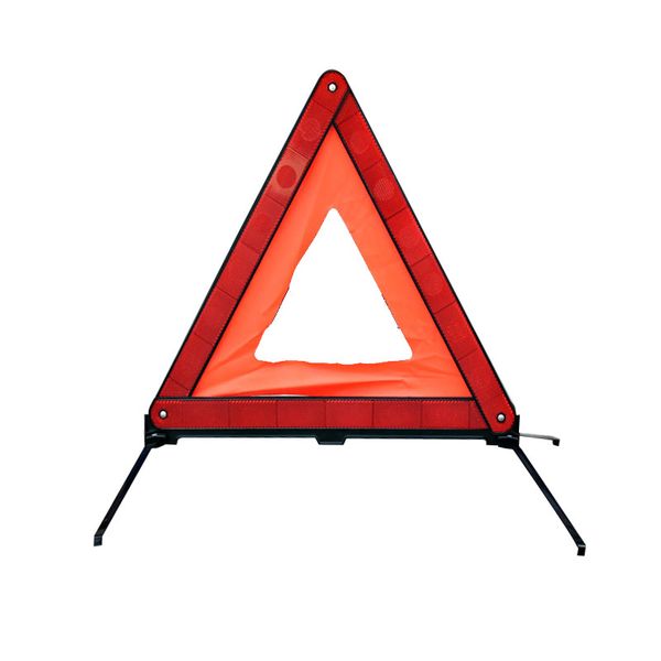 Foldable Reflective Car Warning Triangle - Emergency Safety Road Sign