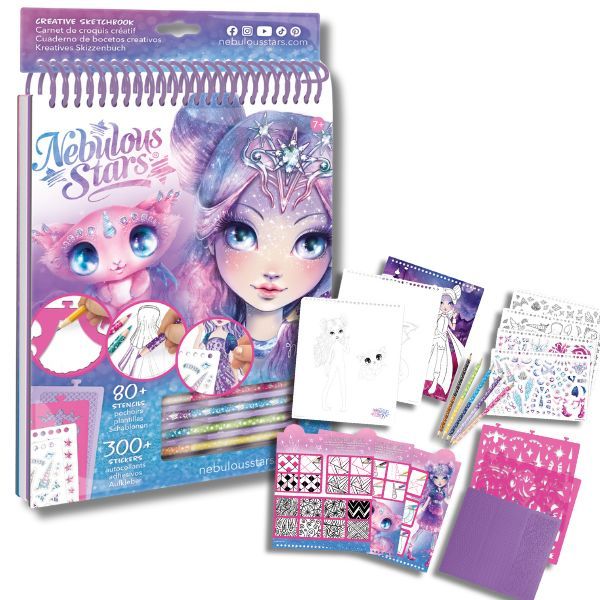 Nebulous Stars Creative Sketchbook Nebulia - Art &amp; Drawing Kit for Kids