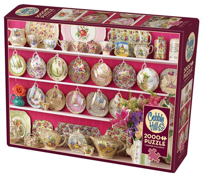 Cobble Hill Grandma's Chintz 2000 Piece Puzzle