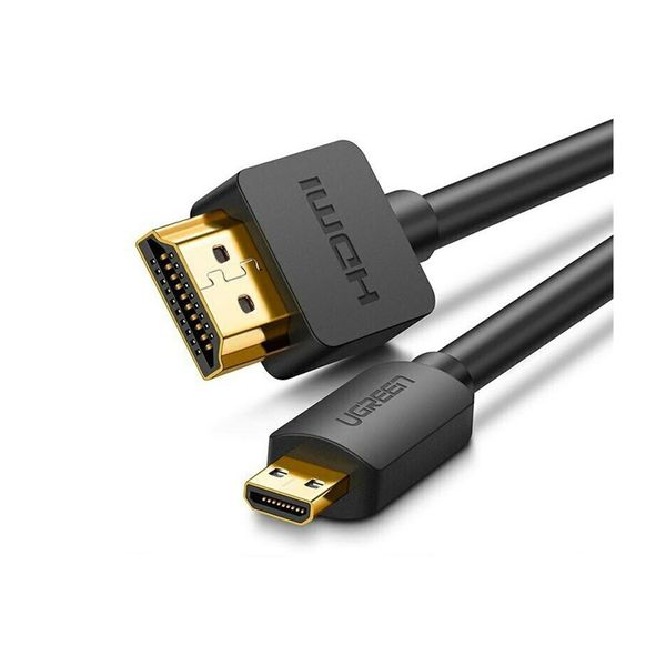 UGreen 30102 Micro HDMI M to HDMI M 1.5m Cab-BK